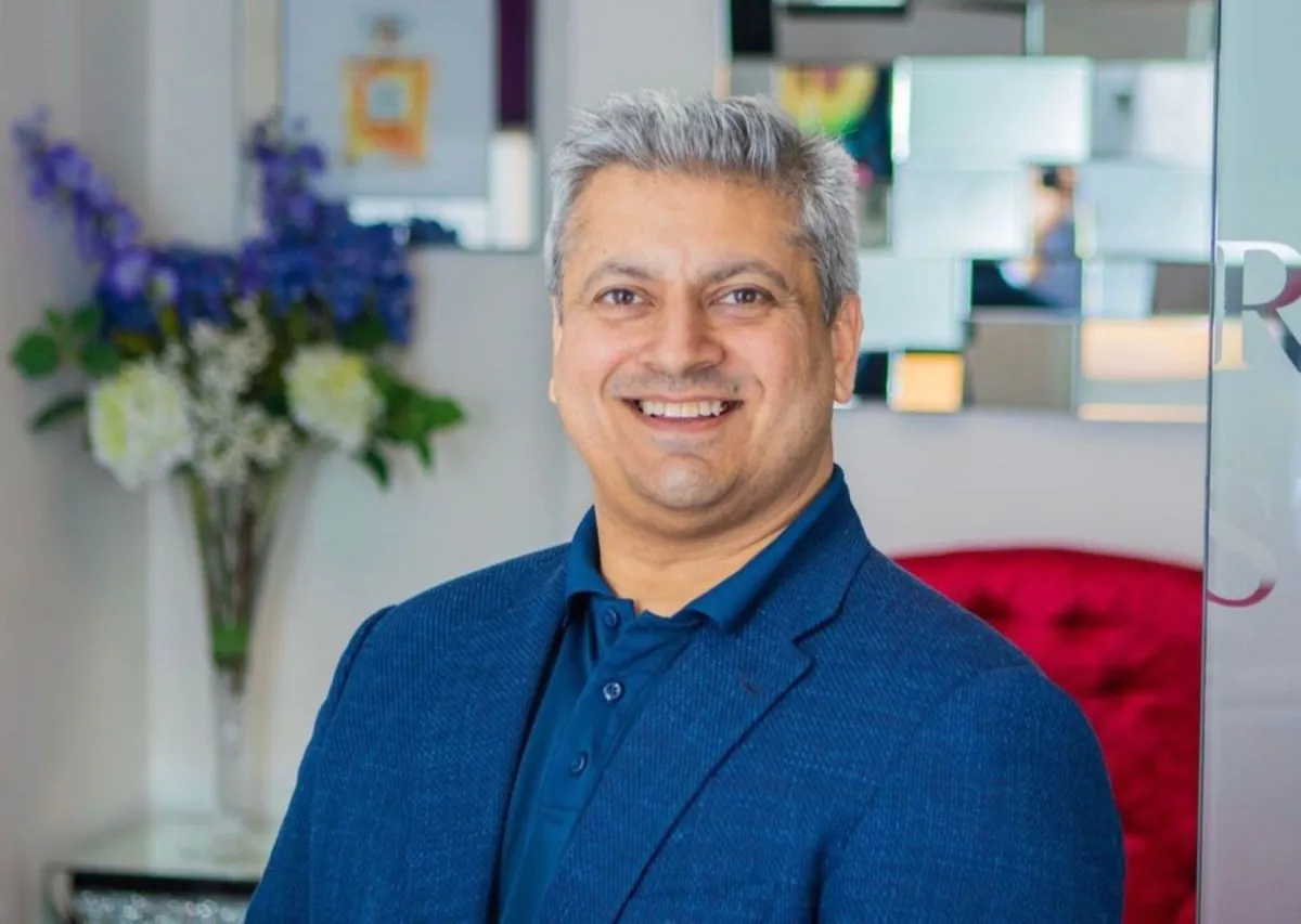 Dr Jag Shergill in the waiting room
